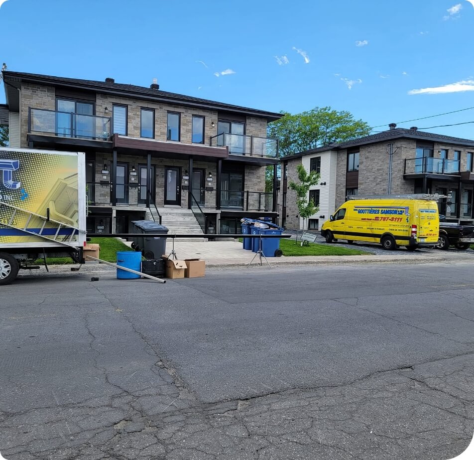 gouttières à Boucherville